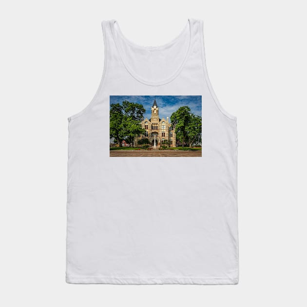 Fayette County Courthouse, Texas Tank Top by Gestalt Imagery